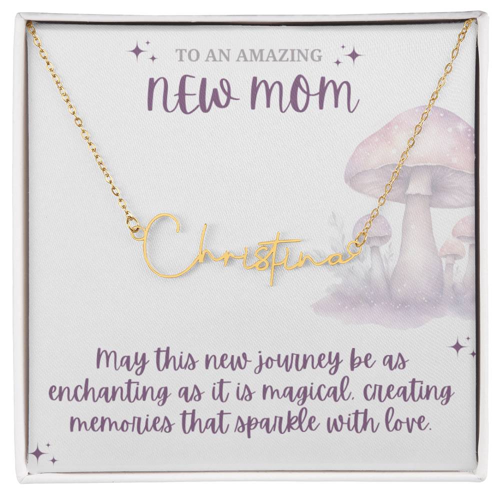 52A02900-8603-4CC7-BAF1-1FAF1600103C Enchanting New Mom Necklace