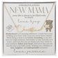 Adventure Awaits New Baby Name Necklace for New Mom