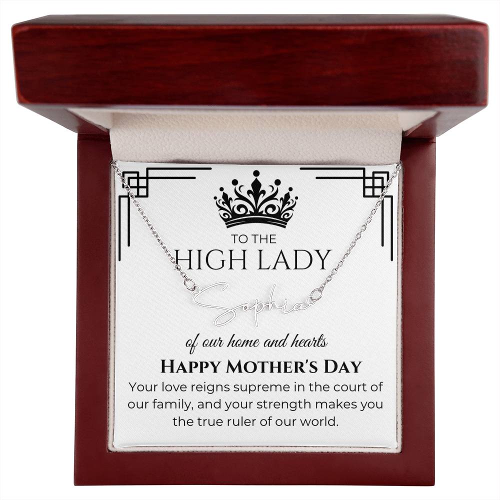 Mother's Day high lady