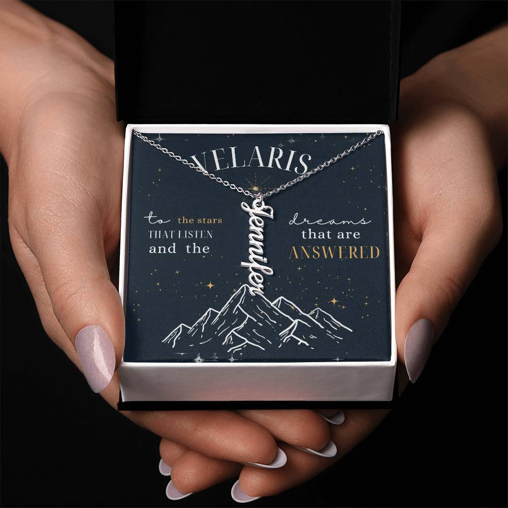 Acotar Merch Night Court Jewelry Necklace For Her, Velaris City Of Starlight Night Court Necklace, Court Of Dreams Sarah J Maas Merch