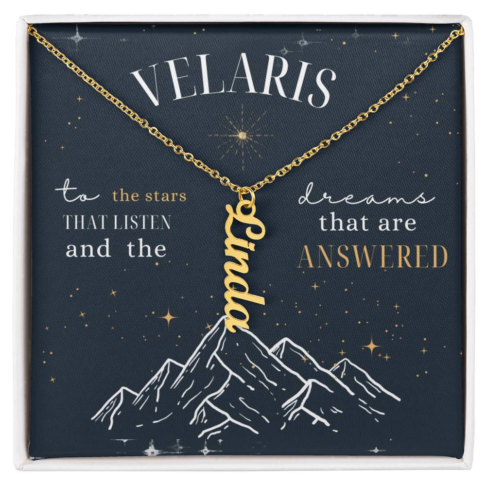 Acotar Merch Night Court Jewelry Necklace For Her, Velaris City Of Starlight Night Court Necklace, Court Of Dreams Sarah J Maas Merch