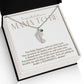 Mama to be new baby gift with engraved birthstone foot pendamt