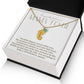 Mama to be new baby gift with engraved birthstone foot pendamt