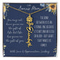 Flower Name Necklace for Bonus Mom