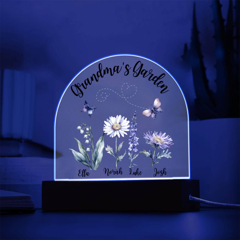 Grandmas Garden LEF light