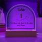 Acotar table number