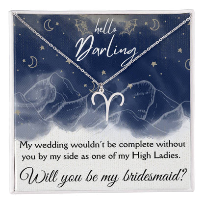 Hello darling bridesmaid proposal