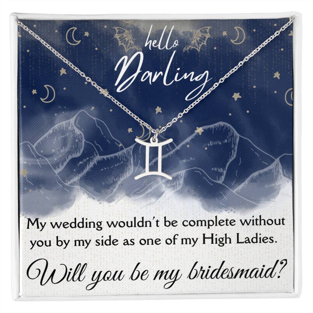 Hello darling bridesmaid proposal