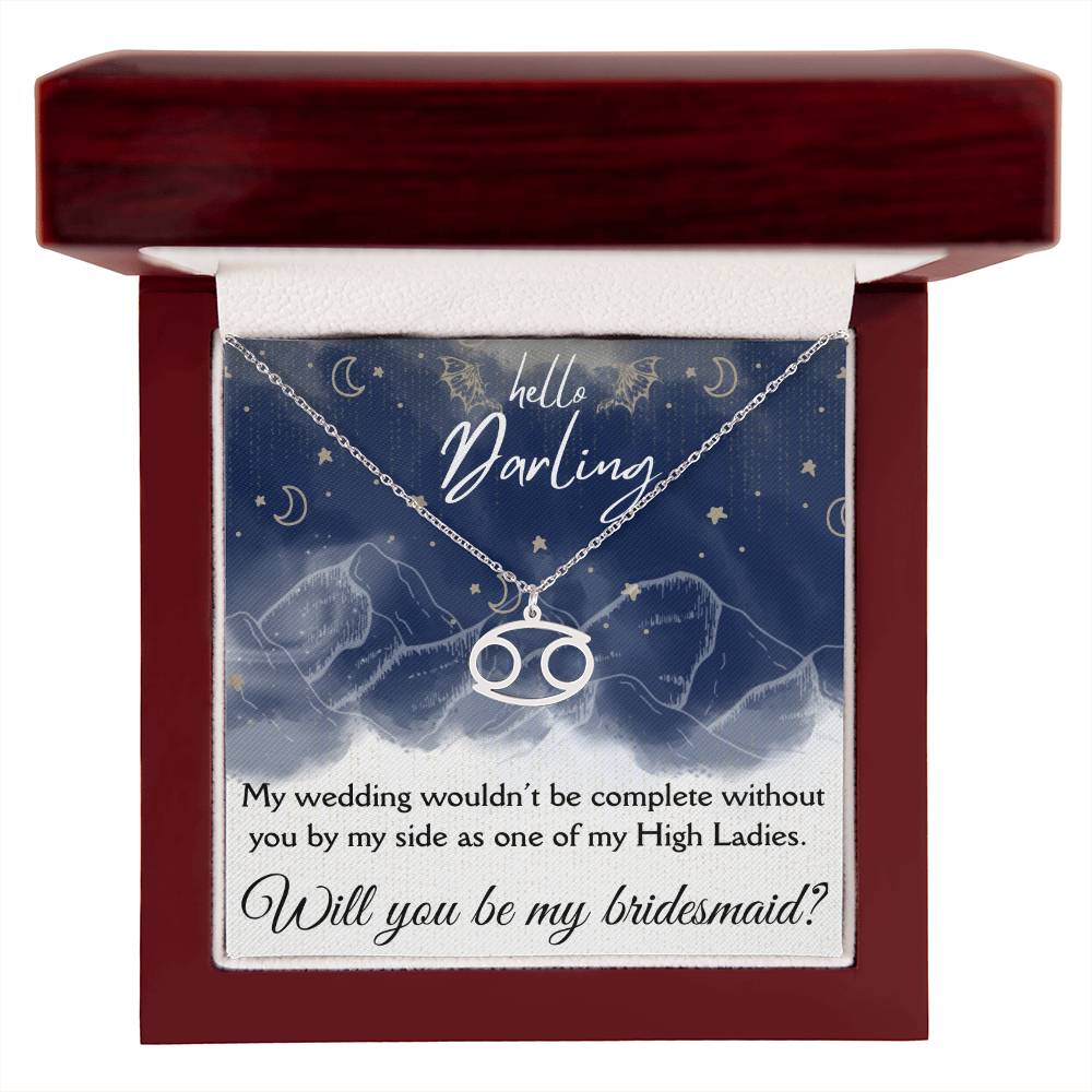 Hello darling bridesmaid proposal