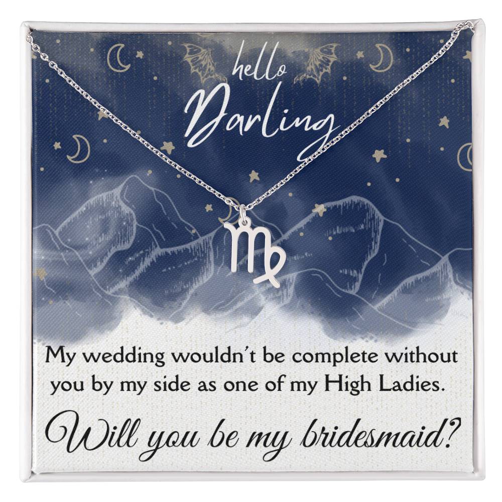Hello darling bridesmaid proposal