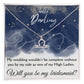 Hello darling bridesmaid proposal