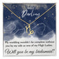 Hello darling bridesmaid proposal