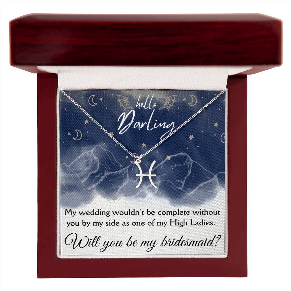 Hello darling bridesmaid proposal