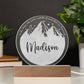 Personalized Night Light - ACOTAR Inspired Nursery Decor - Custom Name LED Baby Room Light - Velaris Starry Night Light - Dreamy Newborn Gift