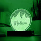 Personalized Night Light - ACOTAR Inspired Nursery Decor - Custom Name LED Baby Room Light - Velaris Starry Night Light - Dreamy Newborn Gift