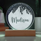 Personalized Night Light - ACOTAR Inspired Nursery Decor - Custom Name LED Baby Room Light - Velaris Starry Night Light - Dreamy Newborn Gift
