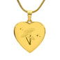 Cute Engraved mushroom necklace