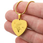 Cute Engraved mushroom necklace