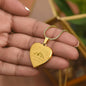 Acotar Necklace, To the Stars who Listen, Engraved Heart, Feyre and Rhysand Gift, Personalized Bookish Gifts, Booktok Necklace