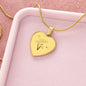 Cute Engraved mushroom necklace