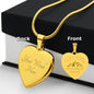 Acotar Necklace, To the Stars who Listen, Engraved Heart, Feyre and Rhysand Gift, Personalized Bookish Gifts, Booktok Necklace