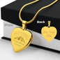 Acotar Necklace, To the Stars who Listen, Engraved Heart, Feyre and Rhysand Gift, Personalized Bookish Gifts, Booktok Necklace