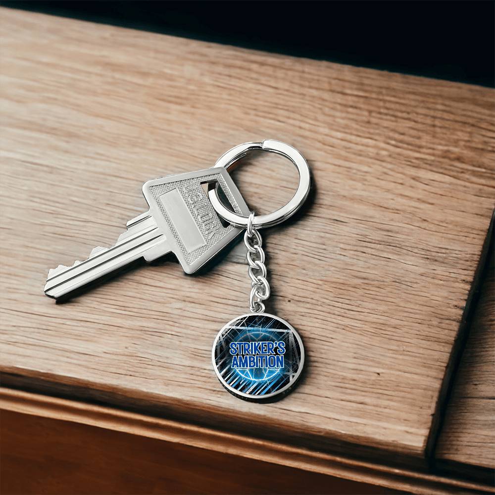 Blue Lock inspired anime keychain