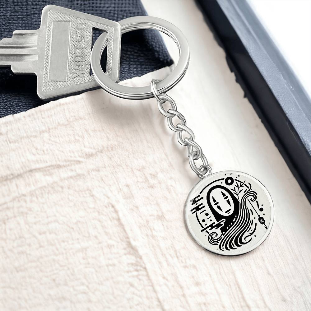 Anime Keychain Manga Merch Fan Art Spirited Away Inspired