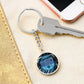 Blue Lock inspired anime keychain