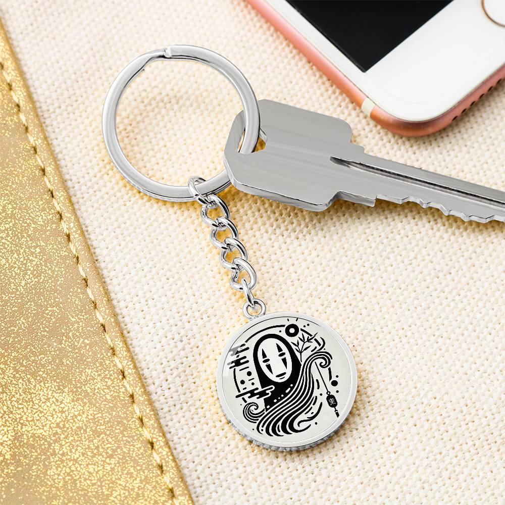 Anime Keychain Manga Merch Fan Art Spirited Away Inspired