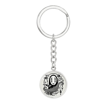 Anime Keychain Manga Merch Fan Art Spirited Away Inspired