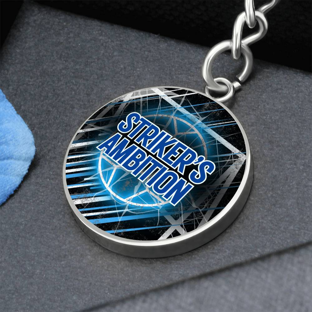 Blue Lock inspired anime keychain