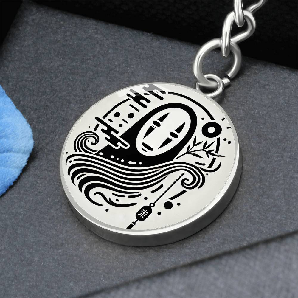 Anime Keychain Manga Merch Fan Art Spirited Away Inspired