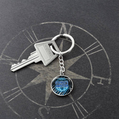 Blue Lock inspired anime keychain