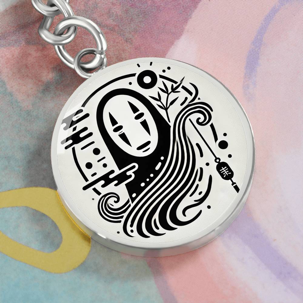 Anime Keychain Manga Merch Fan Art Spirited Away Inspired