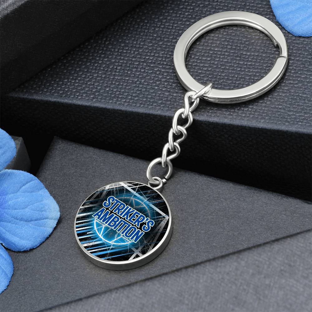 Blue Lock inspired anime keychain
