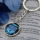 Blue Lock inspired anime keychain