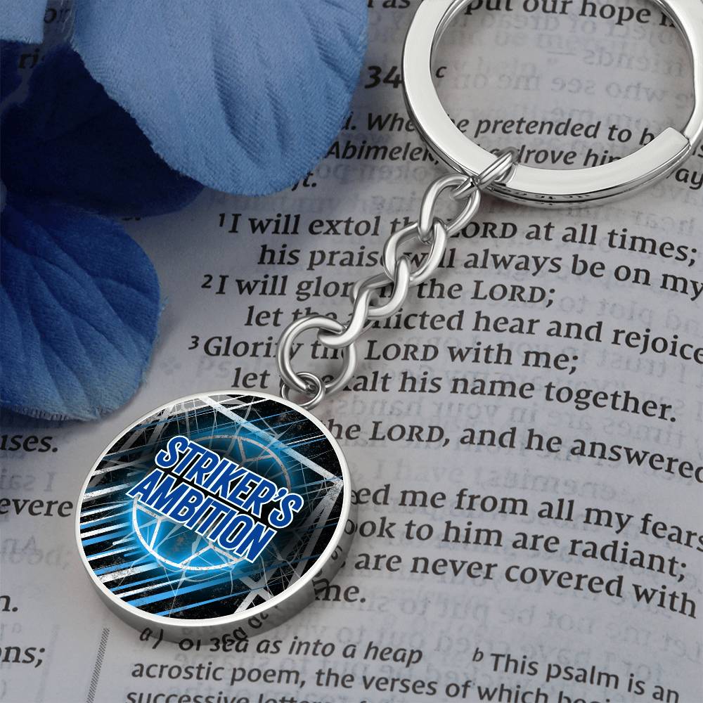 Blue Lock inspired anime keychain