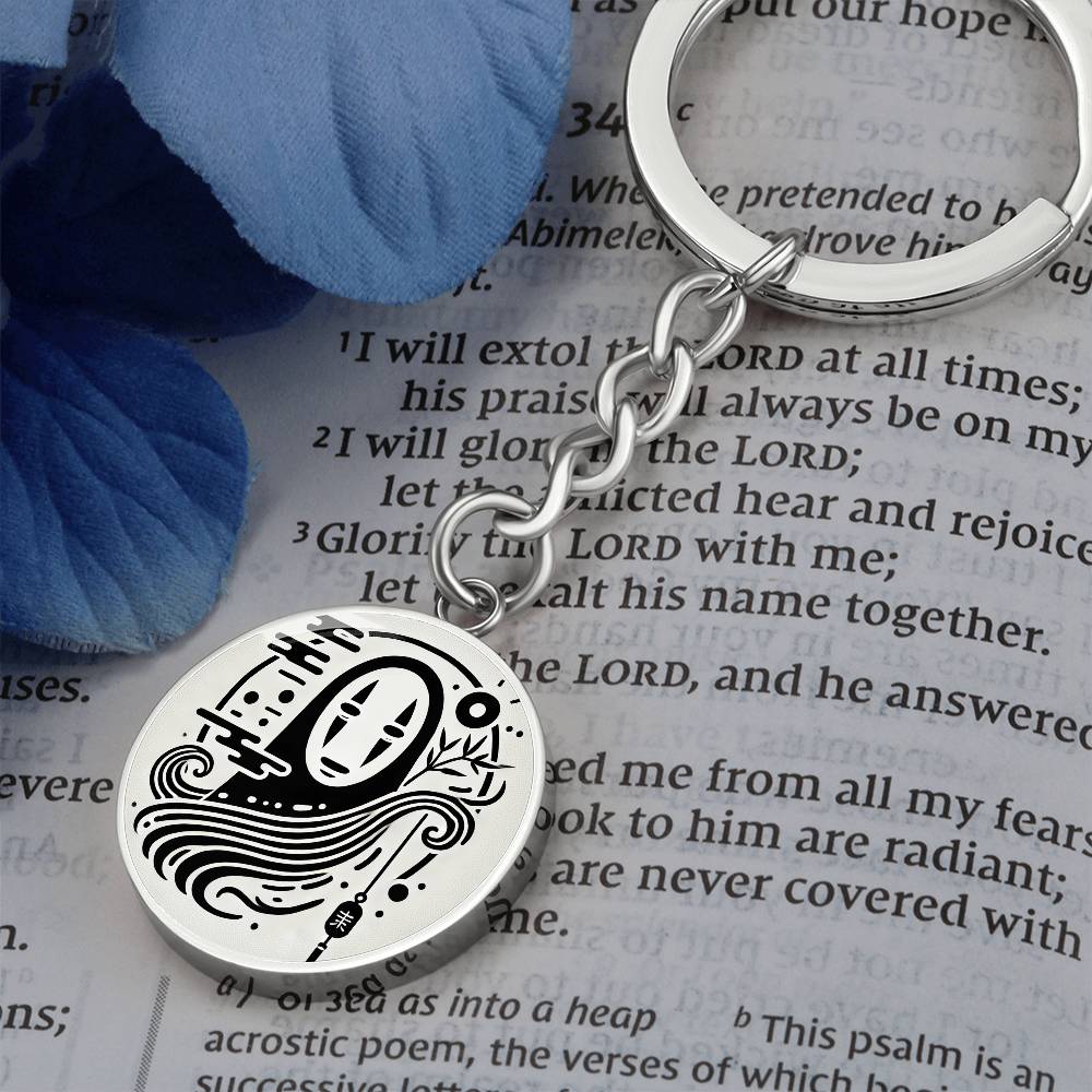Anime Keychain Manga Merch Fan Art Spirited Away Inspired