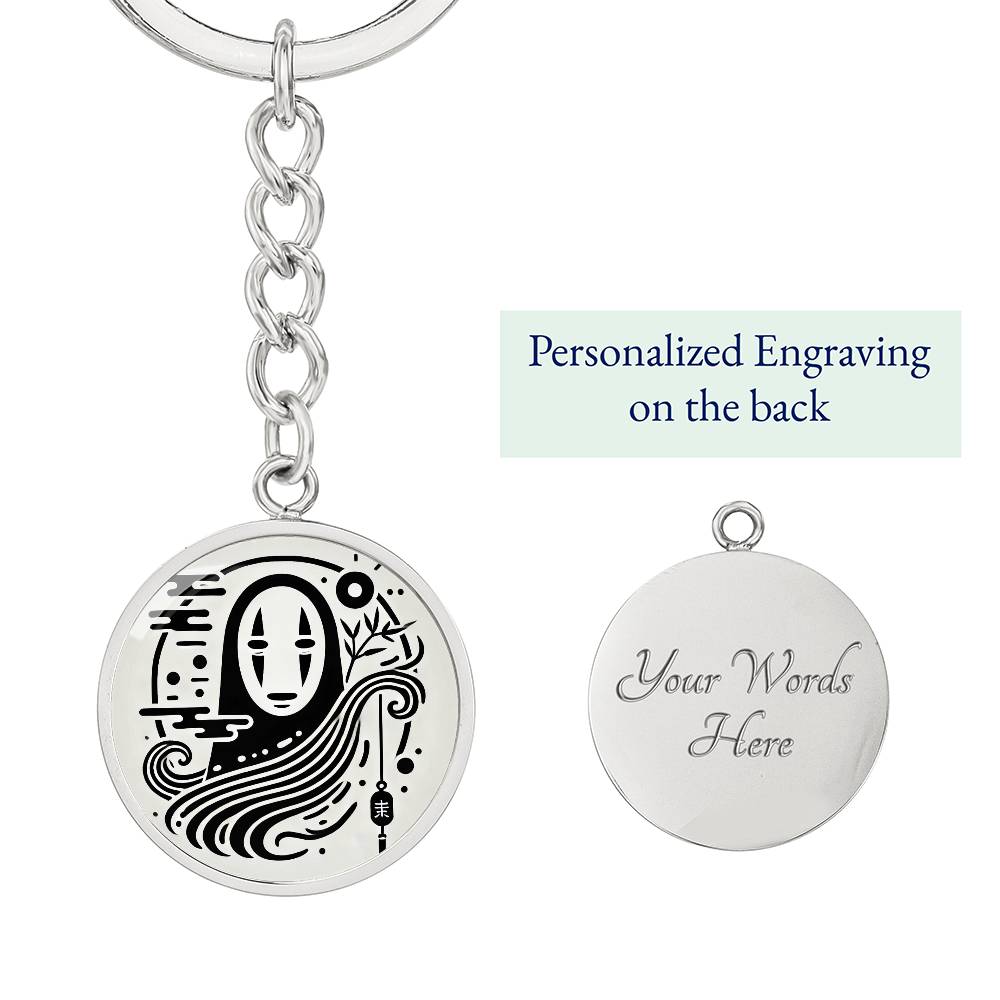 Anime Keychain Manga Merch Fan Art Spirited Away Inspired