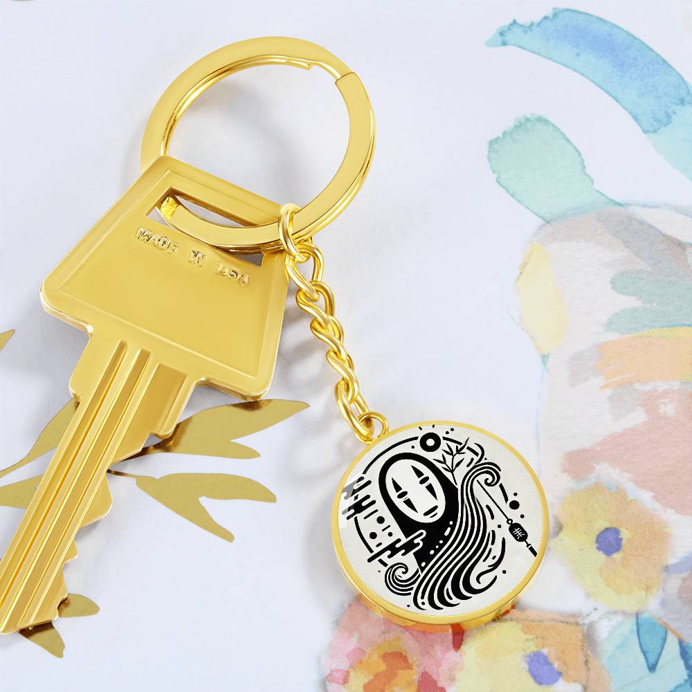 Anime Keychain Manga Merch Fan Art Spirited Away Inspired