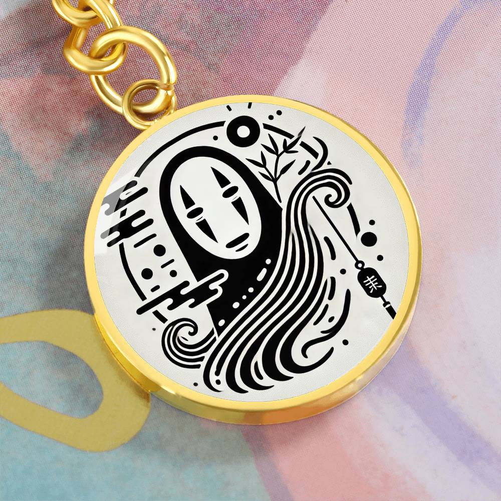 Anime Keychain Manga Merch Fan Art Spirited Away Inspired