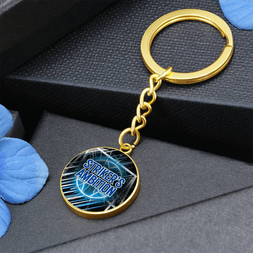 Blue Lock inspired anime keychain