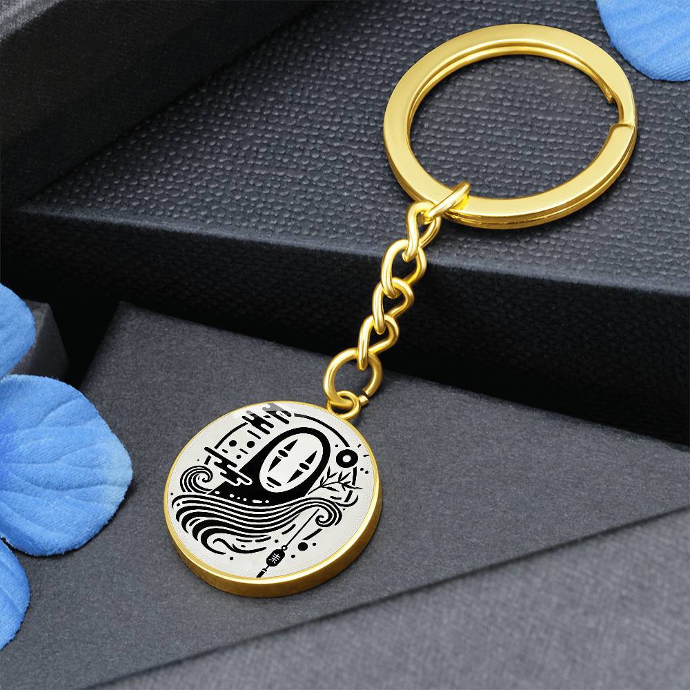 Anime Keychain Manga Merch Fan Art Spirited Away Inspired