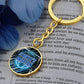 Blue Lock inspired anime keychain