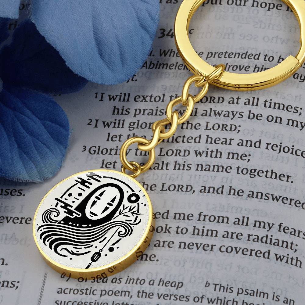 Anime Keychain Manga Merch Fan Art Spirited Away Inspired