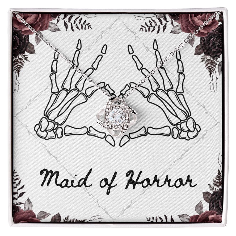 Halloween Wedding Bridesmaid Gift, Maid of Honor, Goth Wedding Bridal Party Gifts, Matching Bridesmaid Necklaces