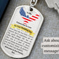 Day of Wedding Gift for Future Son in Law, Dog Tag Keychain, Personalized with Wedding Date, From Father of the Bride, Gift from Dad to Son