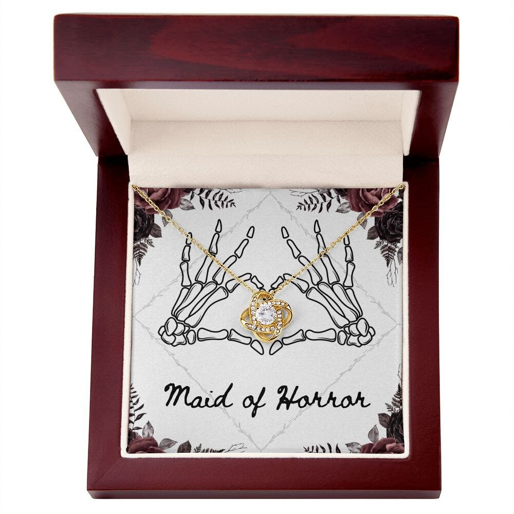 Halloween Wedding Bridesmaid Gift, Maid of Honor, Goth Wedding Bridal Party Gifts, Matching Bridesmaid Necklaces