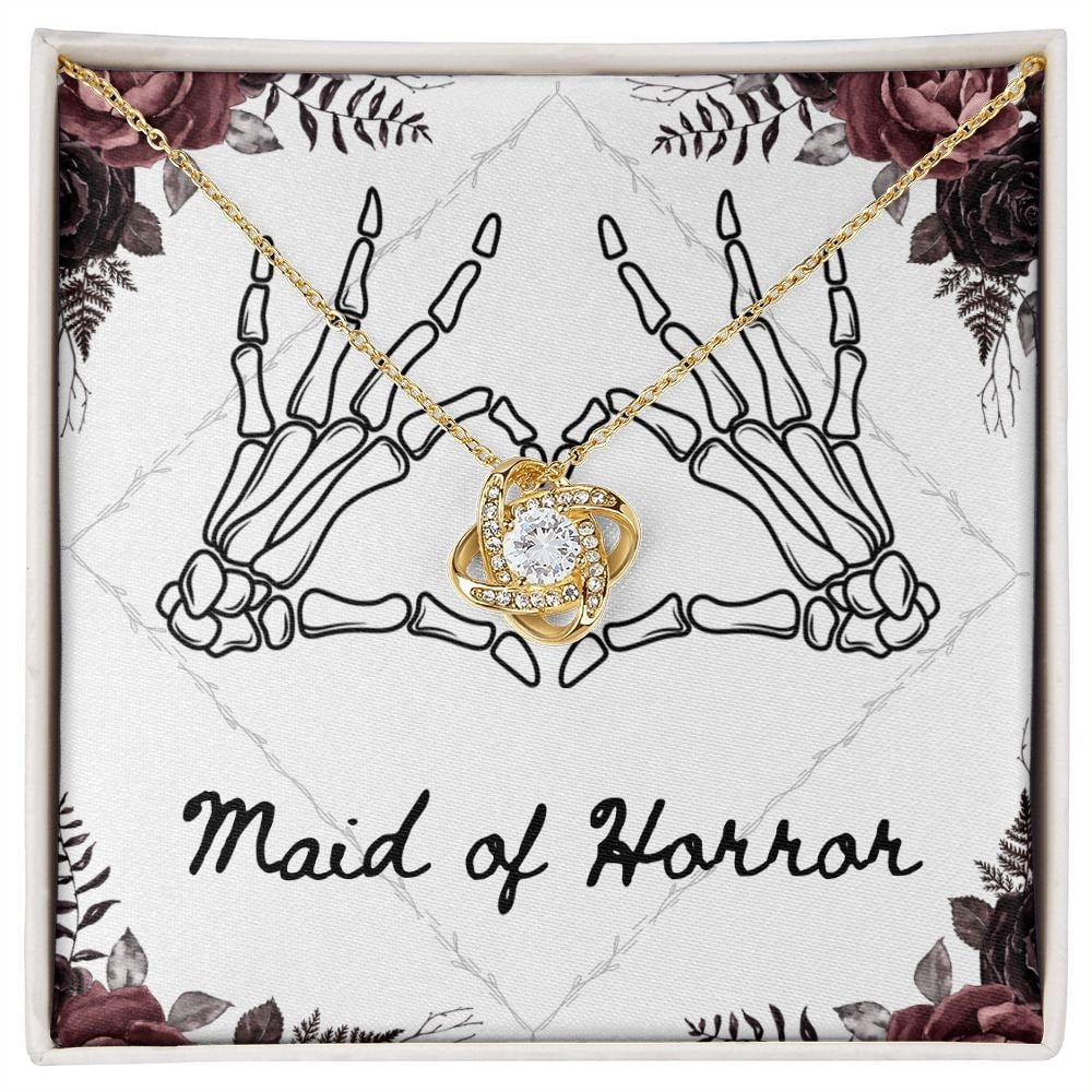 Halloween Wedding Bridesmaid Gift, Maid of Honor, Goth Wedding Bridal Party Gifts, Matching Bridesmaid Necklaces